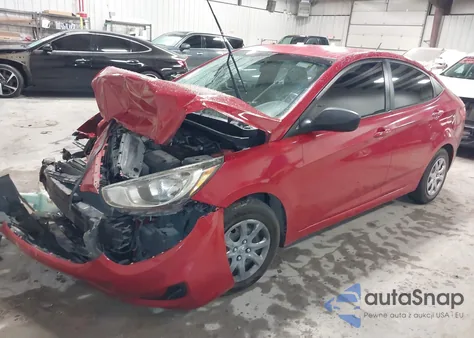 2012 Hyundai Accent Gls from USA, damaged, VIN KMHCT4AE8CU132745